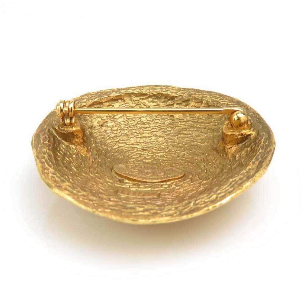 CHANEL Vintage Gold Brooch - Picture 5 of 12